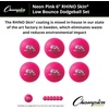 image:imageChampion Sports Rhino Skin Low Bounce Dodgeball Sets amp Singles for Playground PE Backyard amp League Games  Team Sports Equipment for Youth amp AdultsNeon Pink