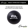 image:imageChampion Sports Rhino Skin Low Bounce Dodgeball Sets amp Singles for Playground PE Backyard amp League Games  Team Sports Equipment for Youth amp AdultsBlack