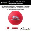 image:imageChampion Sports Rhino Skin Low Bounce Dodgeball Sets amp Singles for Playground PE Backyard amp League Games  Team Sports Equipment for Youth amp AdultsNeon Red