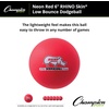 image:imageChampion Sports Rhino Skin Low Bounce Dodgeball Sets amp Singles for Playground PE Backyard amp League Games  Team Sports Equipment for Youth amp AdultsNeon Red