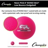 image:imageChampion Sports Rhino Skin Low Bounce Dodgeball Sets amp Singles for Playground PE Backyard amp League Games  Team Sports Equipment for Youth amp AdultsNeon Pink