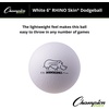 image:imageChampion Sports Rhino Skin Low Bounce Dodgeball Sets amp Singles for Playground PE Backyard amp League Games  Team Sports Equipment for Youth amp AdultsWhite