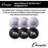 image:imageChampion Sports Rhino Skin Low Bounce Dodgeball Sets amp Singles for Playground PE Backyard amp League Games  Team Sports Equipment for Youth amp AdultsBlack  White