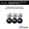 image:imageChampion Sports Rhino Skin Low Bounce Dodgeball Sets amp Singles for Playground PE Backyard amp League Games  Team Sports Equipment for Youth amp AdultsBlack  White