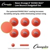 image:imageChampion Sports Rhino Skin Low Bounce Dodgeball Sets amp Singles for Playground PE Backyard amp League Games  Team Sports Equipment for Youth amp AdultsNeon Orange