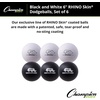 image:imageChampion Sports Rhino Skin Low Bounce Dodgeball Sets amp Singles for Playground PE Backyard amp League Games  Team Sports Equipment for Youth amp AdultsBlack  White