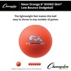 image:imageChampion Sports Rhino Skin Low Bounce Dodgeball Sets amp Singles for Playground PE Backyard amp League Games  Team Sports Equipment for Youth amp AdultsNeon Orange