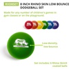 image:imageChampion Sports Rhino Skin Low Bounce Dodgeball Sets amp Singles for Playground PE Backyard amp League Games  Team Sports Equipment for Youth amp AdultsAssorted