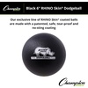 image:imageChampion Sports Rhino Skin Low Bounce Dodgeball Sets amp Singles for Playground PE Backyard amp League Games  Team Sports Equipment for Youth amp AdultsBlack