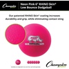 image:imageChampion Sports Rhino Skin Low Bounce Dodgeball Sets amp Singles for Playground PE Backyard amp League Games  Team Sports Equipment for Youth amp AdultsNeon Pink
