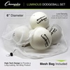 image:imageChampion Sports Rhino Skin Luminous Dodgeball SetLuminous Glowindark