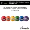 image:imageChampion Sports Rhino Skin Medium Bounce Dodgeballs63 Set of 6  Swirl