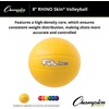 image:imageChampion Sports Rhino Skin Molded Foam Volleyball Yellow 8 Diameter