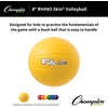 image:imageChampion Sports Rhino Skin Molded Foam Volleyball Yellow 8 Diameter