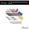 image:imageChampion Sports Rhino Stick Hockey Set  Durable ABS Sticks NonMarring Blades Multiple Sizes  Complete SetsRhino Hockey Set  47