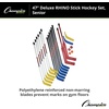 image:imageChampion Sports Rhino Stick Hockey Set  Durable ABS Sticks NonMarring Blades Multiple Sizes  Complete SetsRhino Hockey Set  47