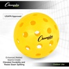 image:imageChampion Sports Roto Molded Outdoor Pickleball Ball SetTournament Outdoor USAPA Approved  Welded Seams