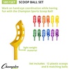 image:imageChampion Sports Scoop Ball amp Catch Games  Lightweight Plastic Toss amp Catch Sets for All AgesScoop Ball Game Set