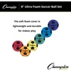 image:imageChampion Sports Soccer and Volleyball Foam Ball Sets of 6  Soft 8 Inch Diameter UltraLight Foam  Lightweight amp Durable for Indoor Play Safe amp Perfect for Young Players  Multiple Colors8 Inch Soccer Balls Set of 6