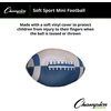 image:imageChampion Sports Soft Foam Mini Football BlueWhite 8