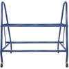 image:imageChampion Sports Steel Frame Rolling Basketball Storage Cart  Multiple Styles12 Basketball Capacity Blue