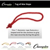 image:imageChampion Sports Tug of War Ropes  Multiple Styles50 Feet  4 Way RedYellowBlueGreen