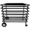 image:imageChampion Sports Ultimate Lockable Ball Locker  Heavy Duty Powder Coated Steel Ball Locker with Swivel Caster and Rear Wheels  Hinged Lid  Holds Up to 30 Balls  Black