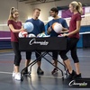 image:imageChampion Sports Volleyball Cart amp Equipment Storage Durable Aluminum Frame for High Volume Practices amp Training Sessions 24 to 40 Ball Storage SizesMammoth Cart 40 Ball Capacity