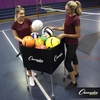 image:imageChampion Sports Volleyball Cart amp Equipment Storage Durable Aluminum Frame for High Volume Practices amp Training Sessions 24 to 40 Ball Storage SizesCollapsible Cart 30 Ball Capacity
