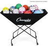 image:imageChampion Sports Volleyball Cart amp Equipment Storage Durable Aluminum Frame for High Volume Practices amp Training Sessions 24 to 40 Ball Storage SizesPro Cart 24 Volleyball Capacity
