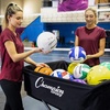 image:imageChampion Sports Volleyball Cart amp Equipment Storage Durable Aluminum Frame for High Volume Practices amp Training Sessions 24 to 40 Ball Storage SizesMammoth Cart 40 Ball Capacity