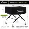 image:imageChampion Sports Volleyball Cart amp Equipment Storage Durable Aluminum Frame for High Volume Practices amp Training Sessions 24 to 40 Ball Storage SizesMammoth Cart 40 Ball Capacity