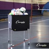image:imageChampion Sports Volleyball Cart amp Equipment Storage Durable Aluminum Frame for High Volume Practices amp Training Sessions 24 to 40 Ball Storage SizesCollapsible Cart 30 Ball Capacity