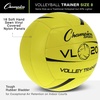 image:imageChampion Sports Volleyball Trainers  Lightweight Training Volleyballs Soft Vinyl Panels Multiple SizesYellow
