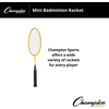image:imageChampion SportsChampion Sports Aluminum Double Shaft Badminton RacketYelllow
