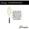 image:imageChampion SportsChampion Sports Aluminum Double Shaft Badminton RacketYelllow