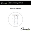 image:imageChampion SportsVolleyball NetsBlackWhite