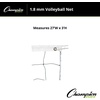 image:imageChampion SportsVolleyball NetsBlackWhite