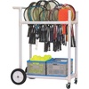 image:imageChampion Sports ATRCT Heavy Duty ABS RacketBallCart 325 x 19 x 35Inch White