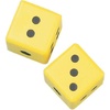 image:imageChampion Sports Coated Foam Dice  Soft Safe amp Durable Ideal for Math Counting amp Games HighVisibility Yellow with Black Pips  3 or 6 Inch Pairs3 Inch Set of 2
