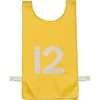 image:imageChampion Sports Heavyweight Numbered Nylon Pinnie Yellow Pack of 12