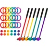 image:imageChampion Sports Mini Golf Clubs Multi Colored Putt Putt Miniature Golfing Set for Kids  6 Putters 18 Holes amp 18 Balls