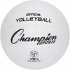 image:imageChampion Sports Rubber Volleyballs  Durable Official Size Balls for Game amp Practice Use IndoorOutdoor PlayWhite Single Ball