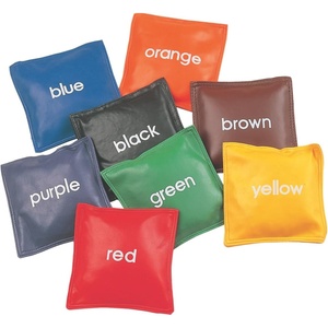 image:imageChampion Sports 5 Inch Geometric Bean Bag SetColors 5 Square  Set of 8