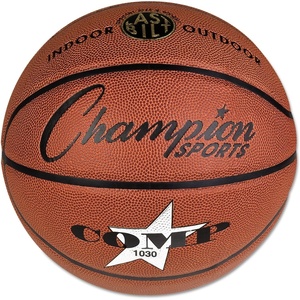 image:imageChampion Sports Composite Basketball  IndoorOutdoor Play  Official Intermediate amp Junior Sizes  Durable Grip amp Air RetentionIntermediate  Size 6 285