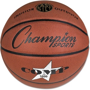 image:imageChampion Sports Composite Basketball  IndoorOutdoor Play  Official Intermediate amp Junior Sizes  Durable Grip amp Air RetentionOfficial  Size 7 295
