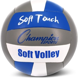 image:imageChampion Sports Official Synthetic Leather VolleyballBlueGray