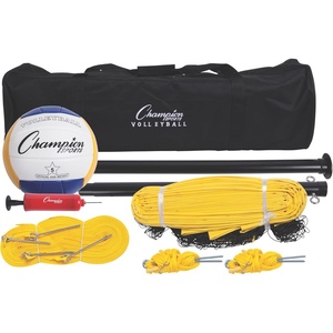 image:imageChampion Sports Outdoor Game Sets  Volleyball Badminton Tetherball Bocce amp CroquetVolleyball