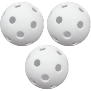 image:imageChampion Sports Plastic Golf Practice Balls 12 Pack White  Durable Hollow Design Lightweight LimitedFlight Training Balls12Pack White Hollow Golf Balls