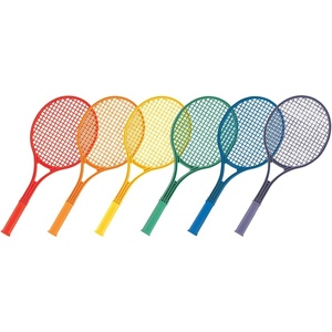 image:imageChampion Sports Plastic amp Foam Racket Sets  Durable Lightweight Paddles for Youth Play amp PE Paddleball RacquetballPlastic Tennis Racquet Set of 6